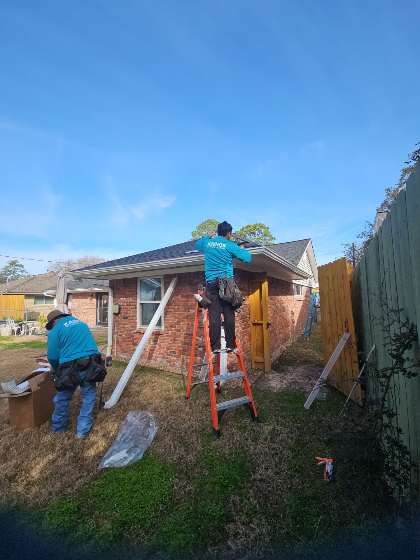 Installing Gutters and gutter maintenance